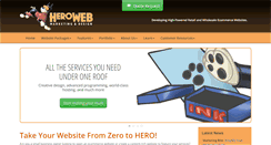 Desktop Screenshot of heroweb.com